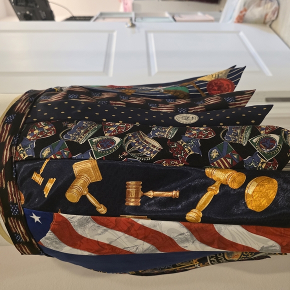 Men's Multicolor Patterned Ties Set - Picture 3 of 6